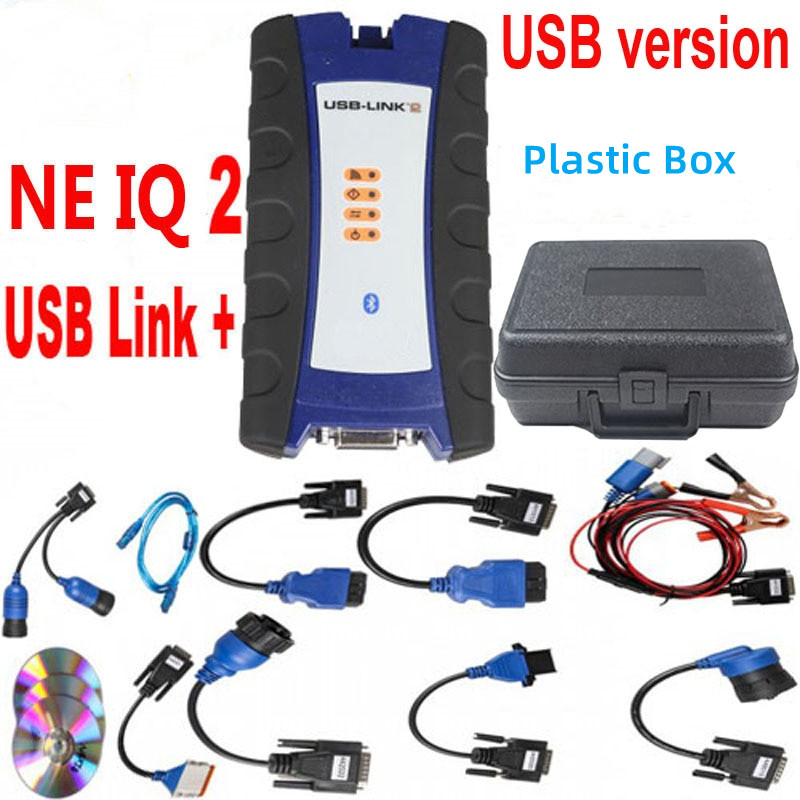 NEXIQ 2 USB Link 125032 Diesel Truck Interface diagnostics with software for Heavy Duty Truck scanner Diagnostic Tool